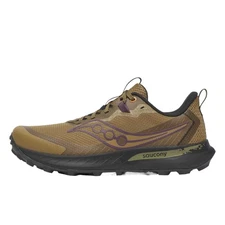 Saucony Peregrine Falcon 15 Low Top Running Shoes Men's Brown - S20990-242