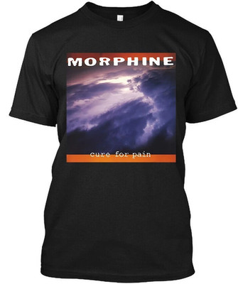 NEW Morphine Band Cure for Pain Album Heavy Cotton Black S-5XL T Shirt TT687