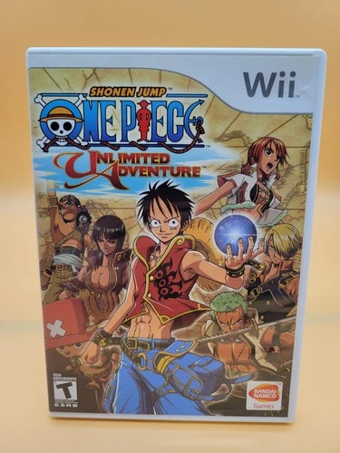 One Piece Unlimited Adventure Nintendo Wii Video Game CIB Complete