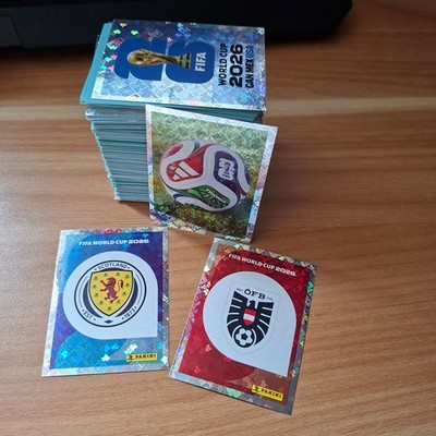 FIFA WM 2026 Panini Glitzer-Sticker zum Aussuchen (Rabatt ab 2=15%, 3=25% & 4=41