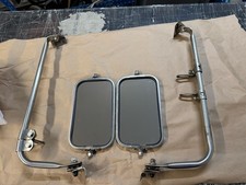67-79 Ford Truck West Coast Jr Mirrors Brackets Ss Oem 1967-1979 New Glass 67-79 Ford Truck West Coast Jr Mirrors Brackets Ss Oem 1967-1979 New Glass