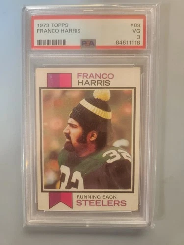 1973 Topps - Franco Harris #89 (RC) PSA 3