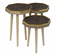 Eleganter Beistelltisch Aus Holz In Braun FüR Modernes Zuhause