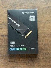 Acer Predator GM9000 4TB PCIe 5.0 NVMe M.2 Gaming SSD - NEW