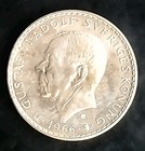 1966 Sweden 5 Kronor Silver Coin KM#839 Constitution Reform Commemorative BU — photo 1