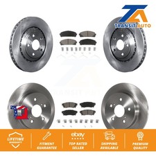 [Front+Rear] Disc Brake Rotors And Ceramic Pad Kit For Lexus NX300 NX200t NX300h