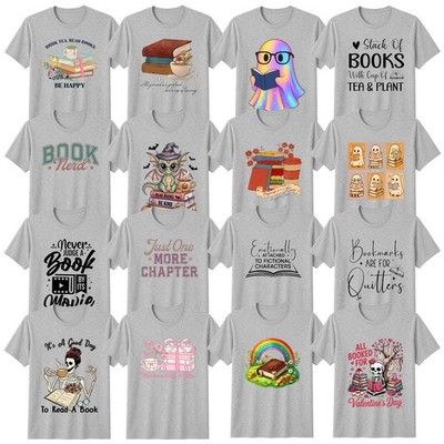 Lustiges Lesehumor T-Shirt Bücherwurm Buchliebhaber Geschenk