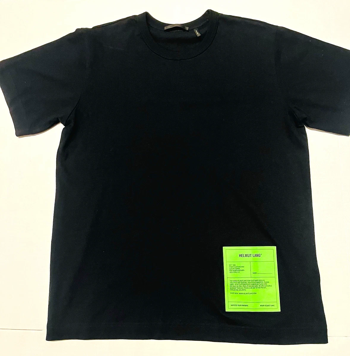HELMUT LANG Tシャツ EDITION 1 ブラック M 25+ HELMUT LANG T-Shirts for Men for sale | Updated Oct 2026
