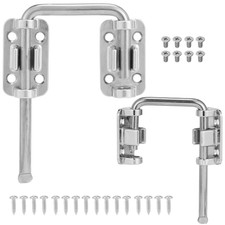 HBL' Sliding Glass Door Lock, Patio Sliding Door Child Lock Loop Latch Fl...