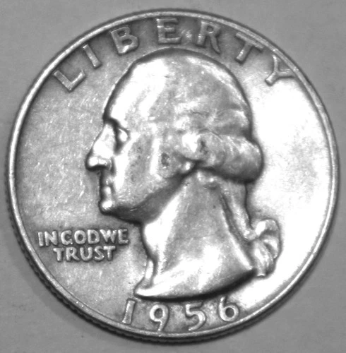 1956-P Washington Quarter - Extra Fine - #0834EA