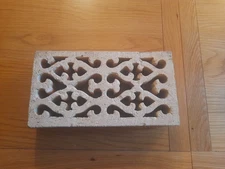 Reclaimed Antique buff clay air brick vent