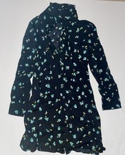 Uniqlo Floral Dress Button Down (S New)