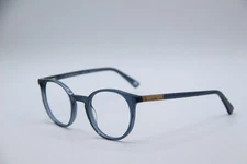 BOTANIQ BIO1013 C. 105 CLEAR BLUE AUTHENTIC DESIGNER FRAME EYEGLASSES 47-20