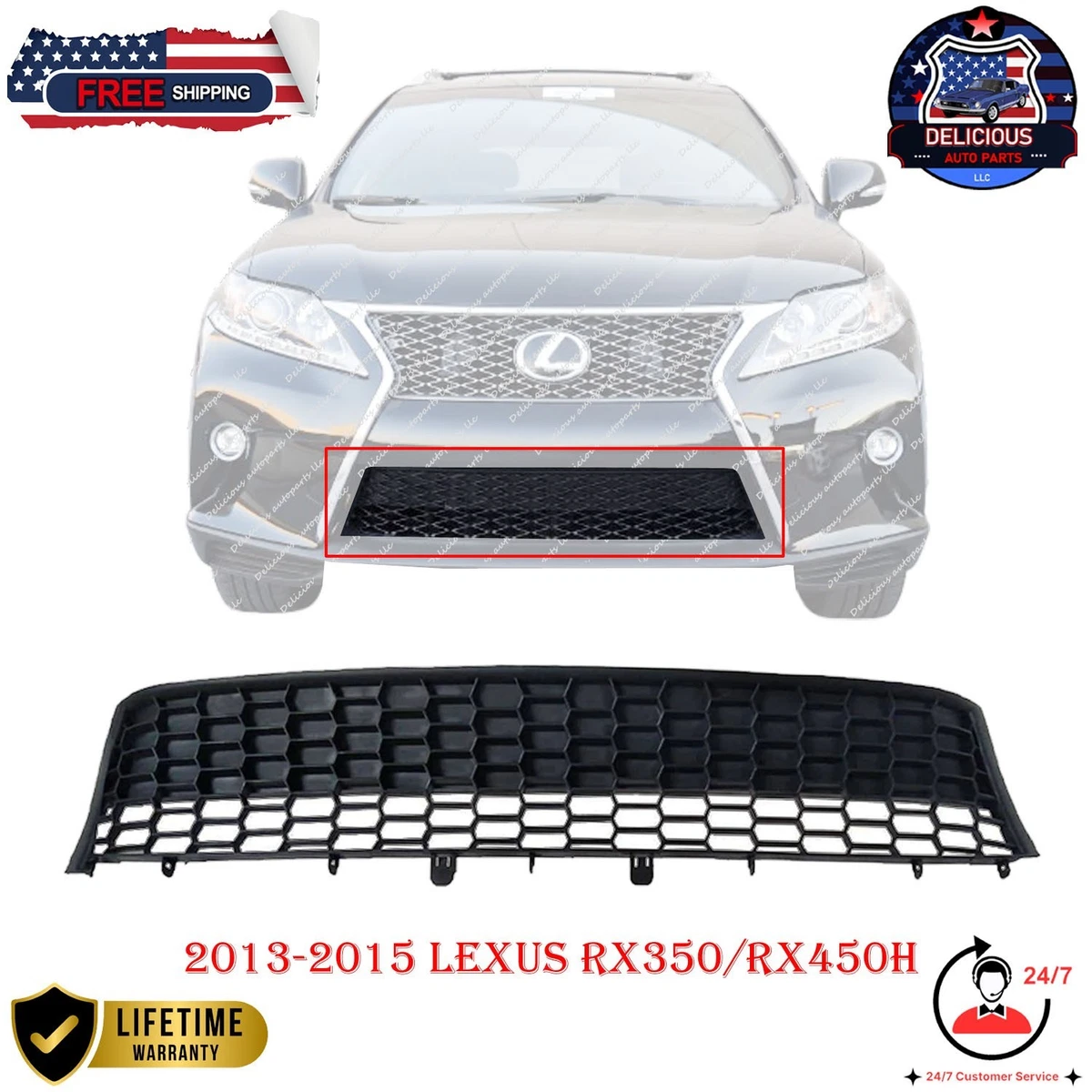 Aftermarket Products Exterior Parts & Accessories for Lexus RX450h