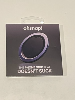 OhSnap Snap 5 Magnetic UltraThin Phone Grip/Stand w/ Magsafe Insomnia Blue USED