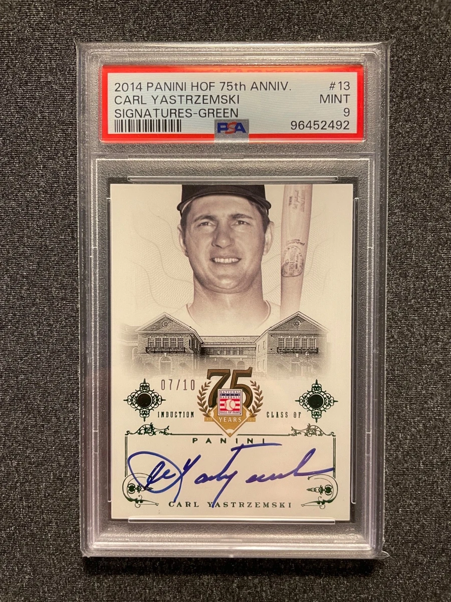 Carl Yastrzemski Autographed Baseball Cards for sale | eBay