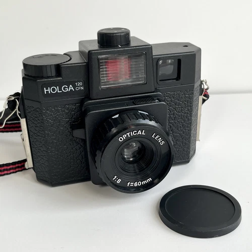 Holga 120 CFN Lightweight Fun Medium Format Camera Multi-color Flash Lomography