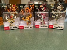 Nintendo - AMIIBO: The Legend of Zelda - Yunobo, Riju, Tulin, Sidon Complete Set