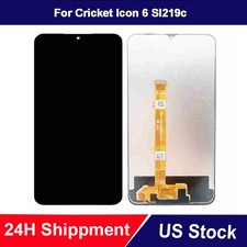 Replacement For Cricket Icon 6 Sl219c 6.75" LCD Display Touch Screen Digitizer
