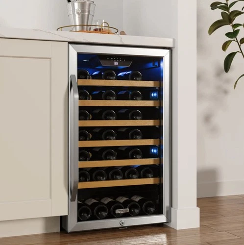 EdgeStar CWF440SZ 20" Free Standing Wine Cooler - Stainless. - Picture 3 of 6