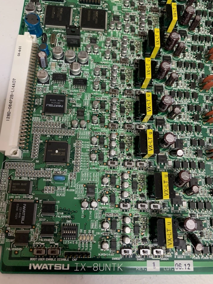 Iwatsu IX-8UNTK Motherboard for IP Phone USED - Image 3 of 4
