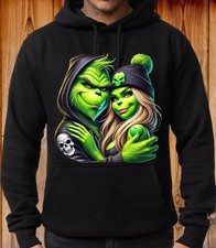 Hoodie/T-Shirt/Damen/Herren/Unisex/Grinch/Paar/Pärchen/ Weihnachten/Cool