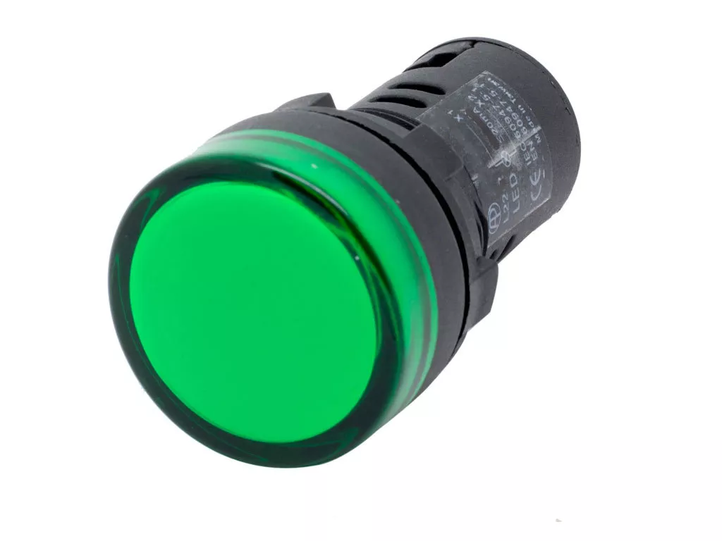 L22 ATI Green LED Pilot Panel Indicator Light 22mm 220V AC