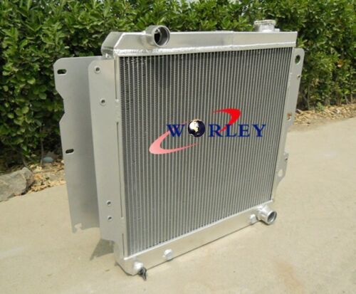 3 CORE RADIATOR FOR 87-06 JEEP WRANGLER TJ YJ CHEVY V8 CONVERSION AT/MT - Picture 2 of 4