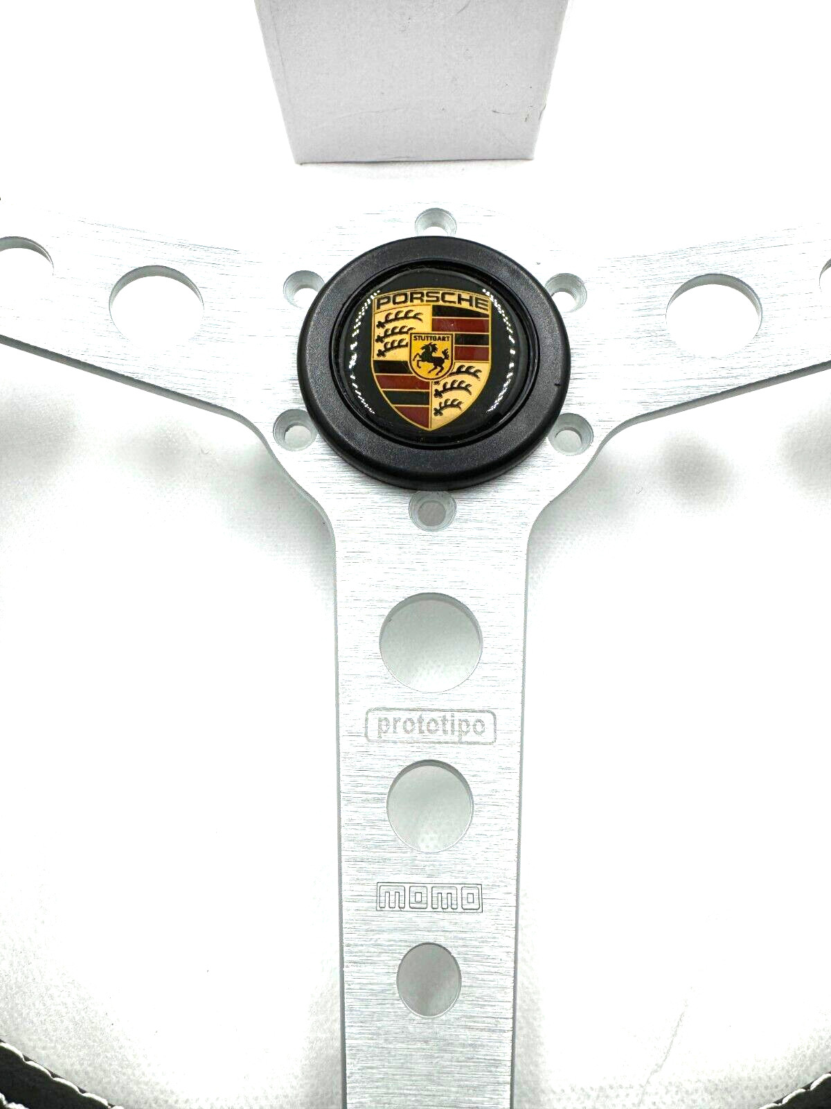 Porsche horn kit fits aftermarket steering wheels momo nardi old vintage wheels