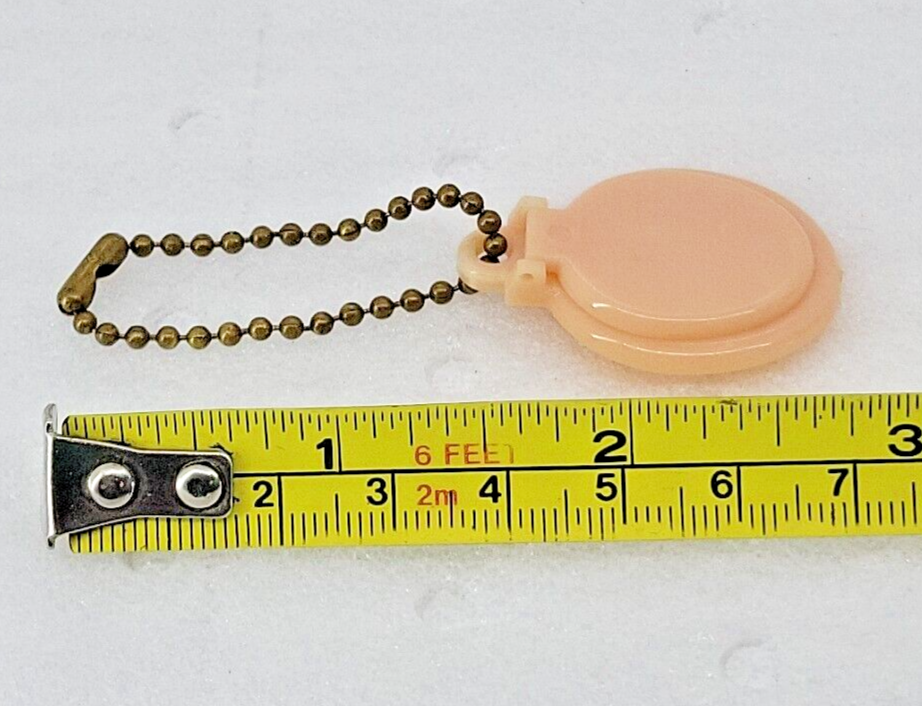Vintage Toilet Seat Keychain, Pink Plastic Key Ring Chain eBay