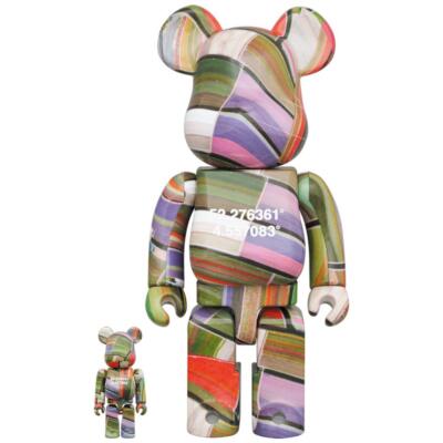 ベアブリック　Benjamin Grant OVERVIEW LISSE BE@RBRICK Benjamin Grant OVERVIEW LISSE 100% & 400% Bearbrick Toy