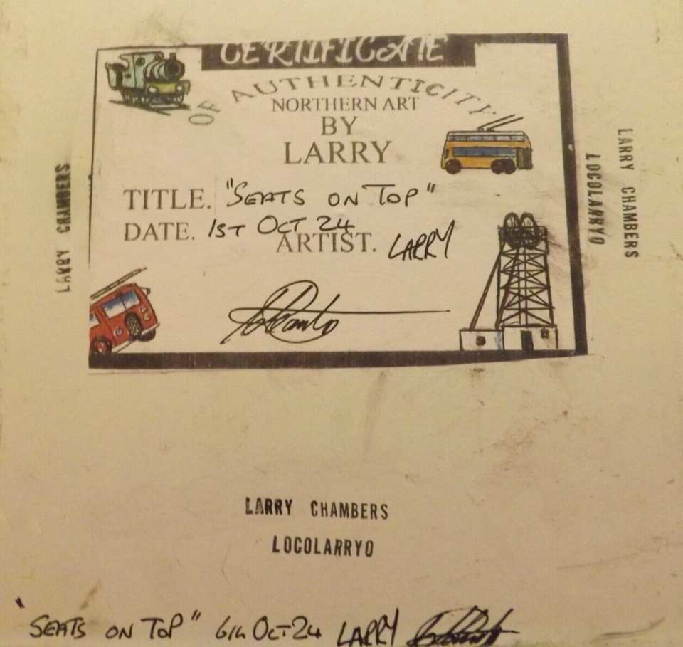 Northern art by Larry, SEATS ON TOP eBay