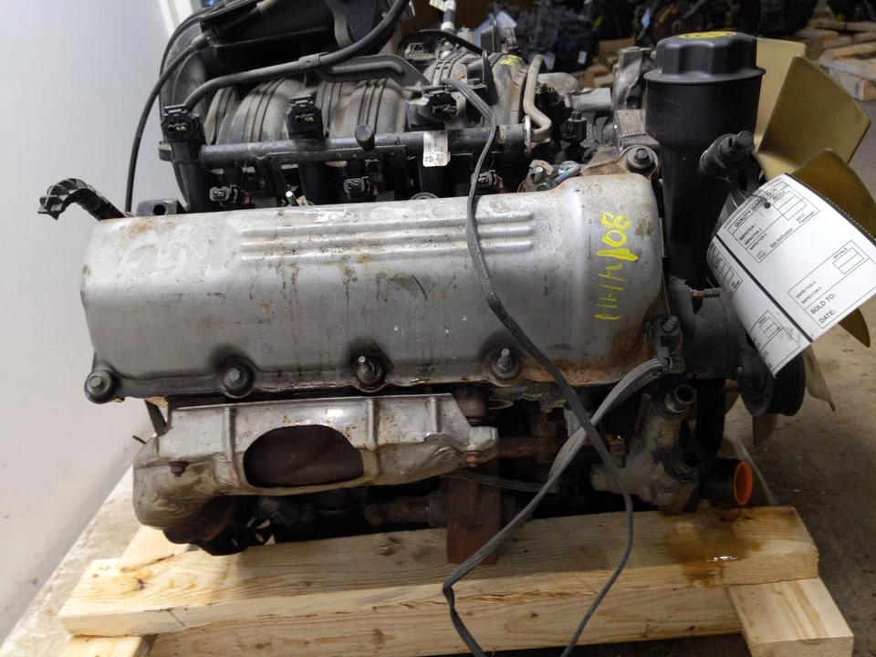 Used Engine Complete Assembly fits: 2002 Jeep Liberty 3.7L VIN K 8th digit Grade - Image 2 of 4