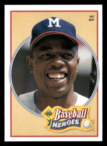 1991 Upper Deck Hank Aaron Baseball Heroes - Bild 3 von 20