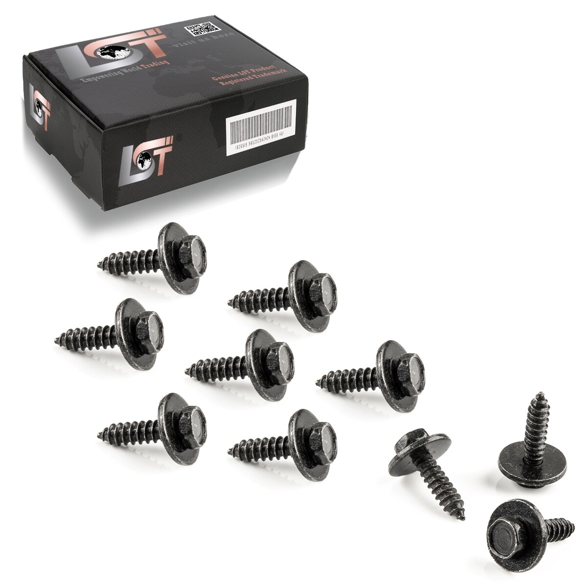 10x Wheel Arch Bumper Body Hex Screws for BMW X3 X5 X6