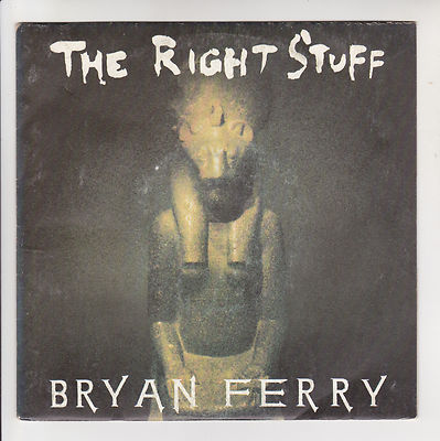Bryan FERRY Vinyl 45T 7'' THE RIGHT STUFF & Brooklyn Mix VIRGIN 90358 F Reduziert