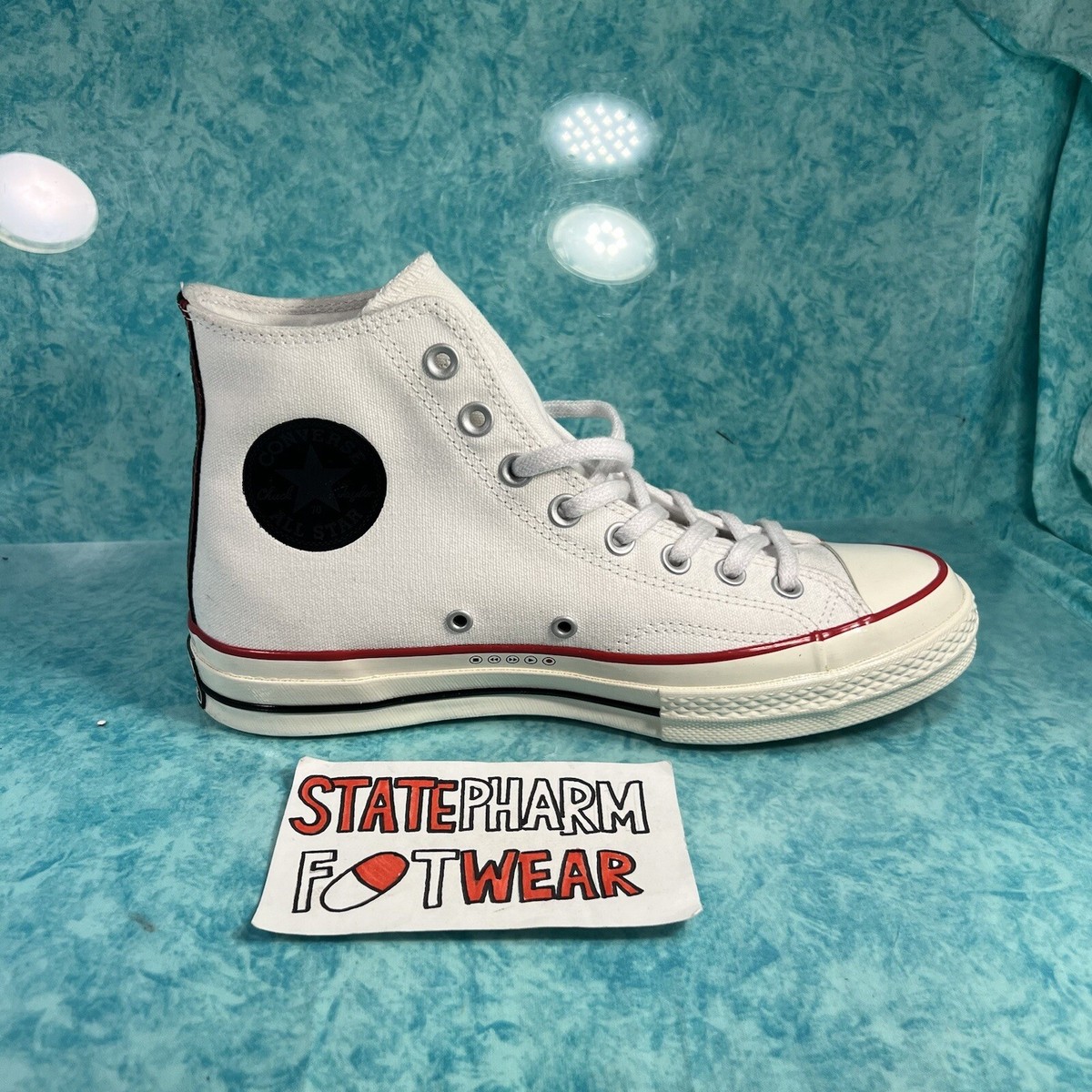 Converse Chuck 70 Hi Shoe Palace Men's White Retro High Top Converse Chuck 70 Hi Shoe Palace Men's White Retro High Top