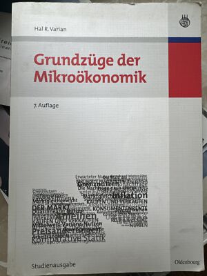 Hal R. Varian, Grundzüge der Mikroökonomik / 7. Auflage