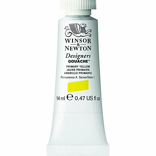 Winsor Newton & Designers Gouache Tube 14 ml N/A Giallo primario (j4R)