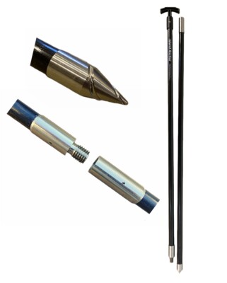 Island Anchor - 3/4'' x 12' - 2 Piece - Shallow Water Anchor Pole