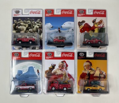 M2 Coca Cola Coke Christmas 2022 Complete Set Lot of 6 M2 Machines New Sealed