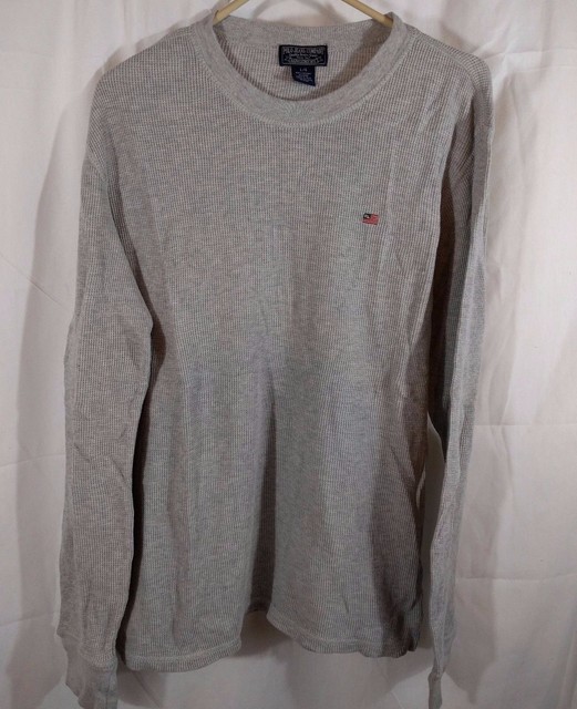 Ralph Lauren Mfg. MEN'S Polo Jeans Company Light Gray Sweater Size Large NWOT | eBay