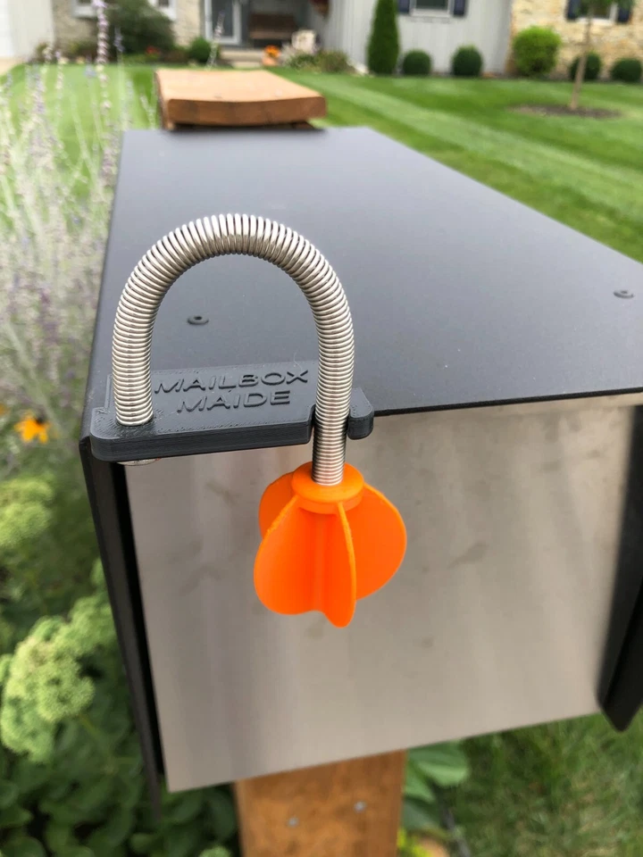 Mail Alert - Mail Flag - Mailbox - FOR FLAT TOP STYLE BOX ONLY AS SHOWN - NEW - Image 3 of 4