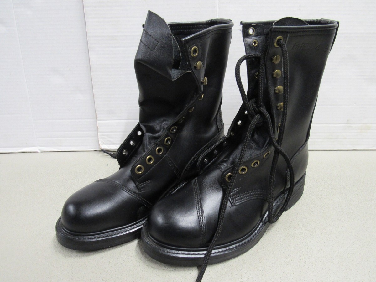 US Military ANSI Steel Toe Combat Work Boots Biltrite Sole 1991