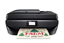 HP OfficeJet 5222 All-in-One Wireless Color Printer Scan Copy Fax Bonus Cable