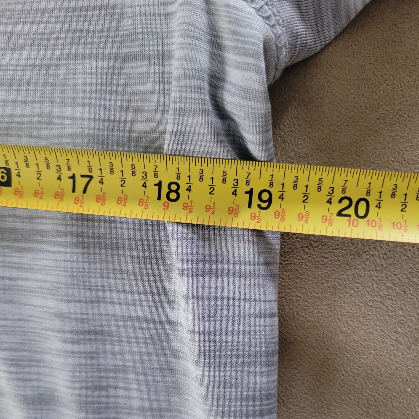 Charles River Lightweight Half Zip Pullover Gray … - image 5