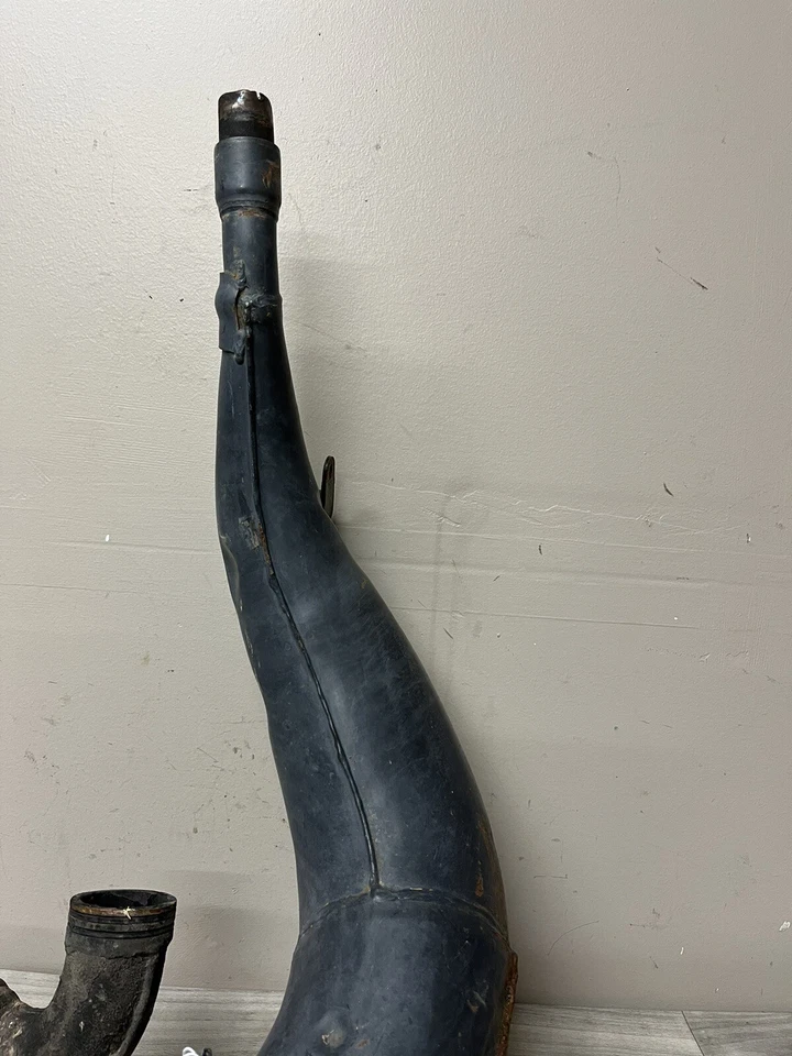 Kawasaki KDX250 1993 OEM tubo de escape cámara de expansión 18090-1085 Foto 4 de 4
