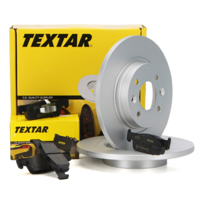 TEXTAR Bremsscheiben Ø 259mm + Bremsbeläge für SMART FORFOUR FORTWO (453) vorne