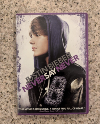 Justin Bieber: Never Say Never - DVD By Justin Bieber - VERY GOOD