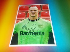 Niklas Lomb Bayer 04 Leverkusen signed autograph on 20x28 photo